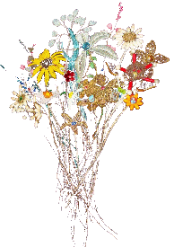 © Irene Karstens: Perlen+Draht Blumen